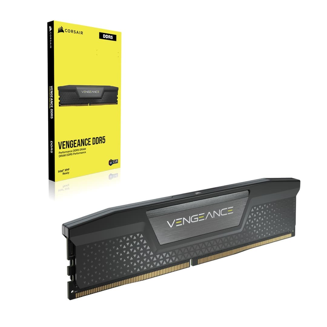 Corsair Vengeance CMK192GX5M4B5200C38 192GB (4 x 48GB) DDR5 5200MHz CL38 Desktop Memory Kit - Black - Image 2