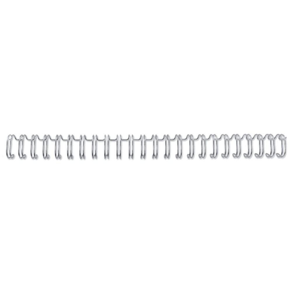 GBC 4400028 8mm A5 Silver Wire Binders
