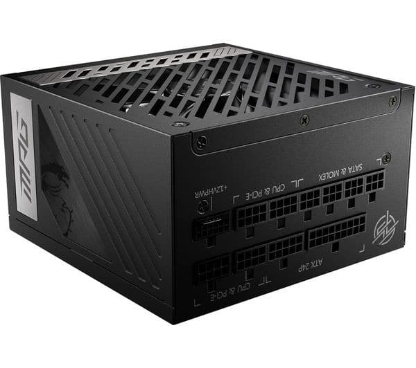 MSI MPG A1000G PCIE5 1000W 80 PLUS Gold Fully Modular ATX PSU
