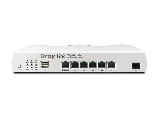 DrayTek Vigor 2865 Wired VDSL & Ethernet VPN Router - Image 1