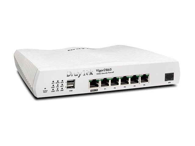 DrayTek Vigor 2865 Wired VDSL & Ethernet VPN Router - Image 4