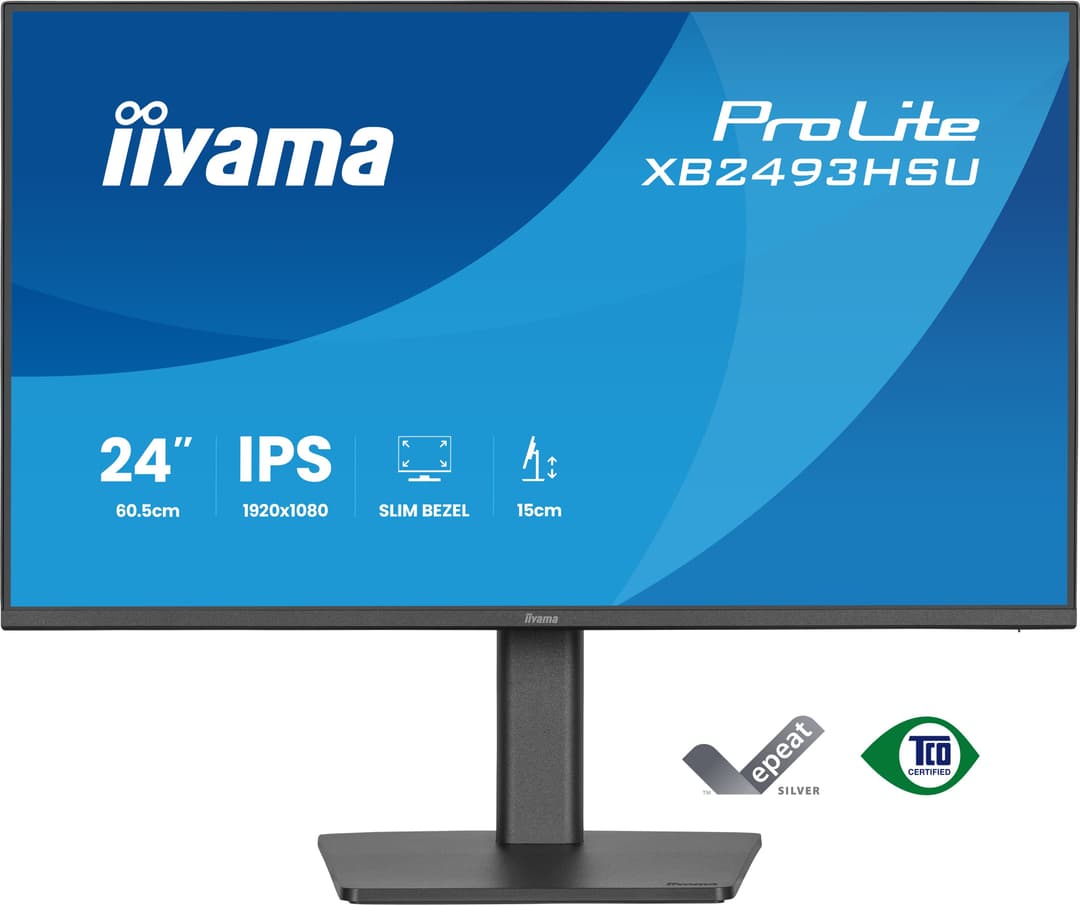 iiyama ProLite XB2493HSU-B1 23.8" (60.5 cm) Full HD 1920 x 1080 IPS 120Hz LED Monitor Black - Image 2