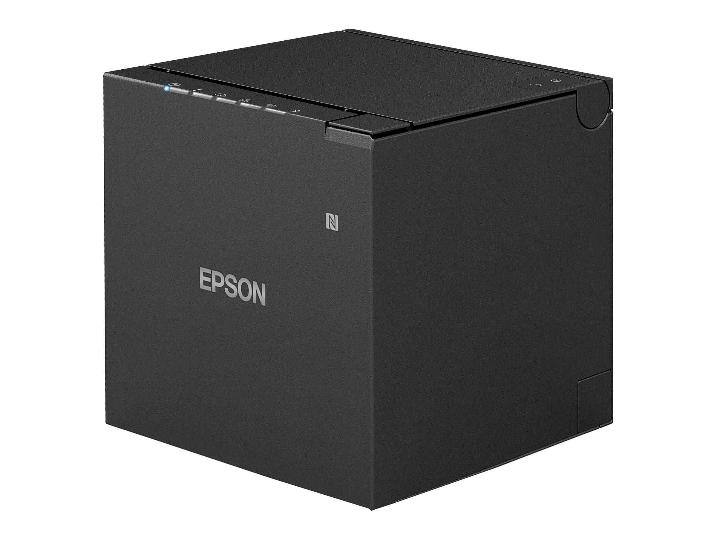 Epson TM-m30III (152) Wi-Fi + Bluetooth Receipt Printer - B/W - Thermal Line - Black
