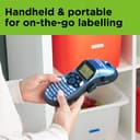 DYMO LetraTag LT-100H Handheld Label Maker | ABC Keyboard Label Printer with Easy-to-Use13 Character LCD Screen | for Home or Office | Blue thumbnail 4