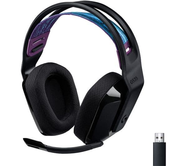 Logitech G535 LIGHTSPEED Wireless Gaming Headset Black - Image 1