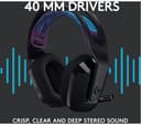 Logitech G535 LIGHTSPEED Wireless Gaming Headset Black thumbnail 9