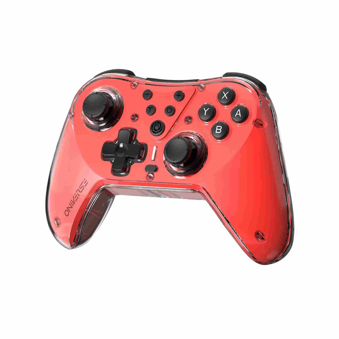 Oniverse Astralite Mira Red Wireless Bluetooth Controller with Marsupilami: Hoobadventure Download Code for Nintendo Switch, OLED & Lite, PC, Mobile - Image 3