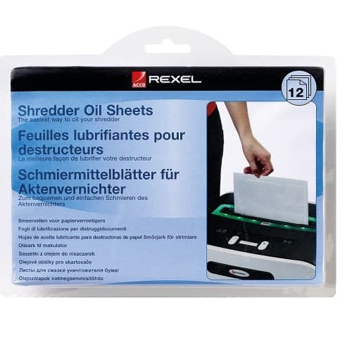 Rexel Shredder Oil Sheets (pack of 20) - Image 2