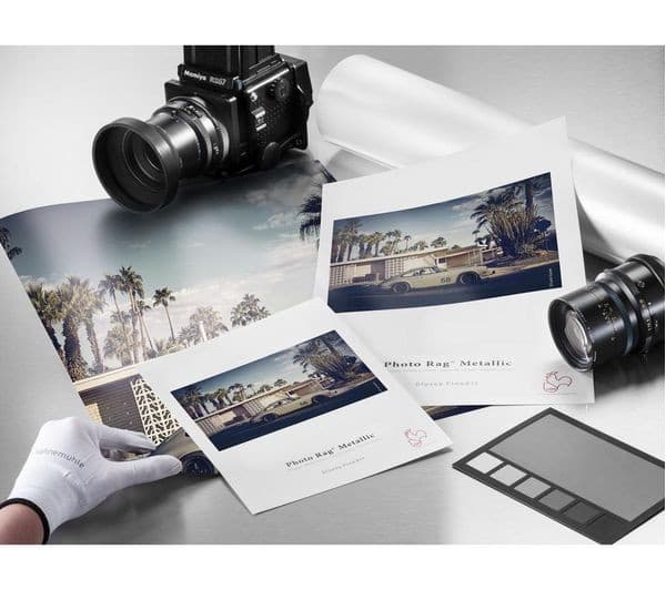 HAHNEMUEHLE FineArt Photo Rag Metallic A4 Photo Paper - 25 Sheets - Image 2