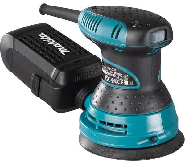 MAKITA BO5031/2 125 mm Random Orbit Sander 300W - Blue - Image 4