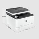 HP LaserJet Pro 3002dn 1200 x 1200 DPI 800 MHz 256 MB Duplex Laser Printer Black thumbnail 9