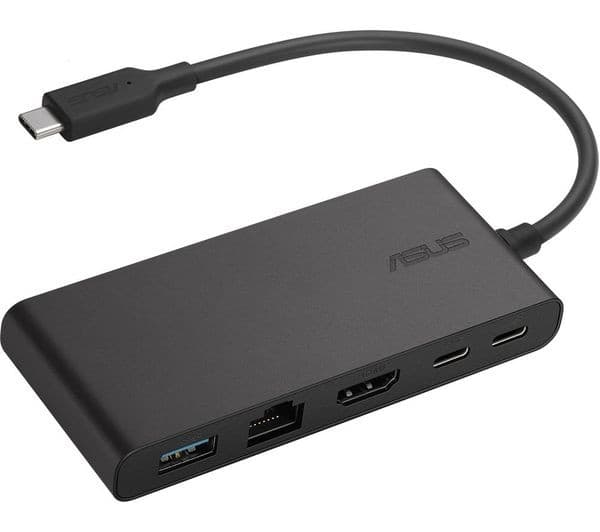 ASUS DC201 Dual 4K 5-port USB Type-C Dock Black - Image 5