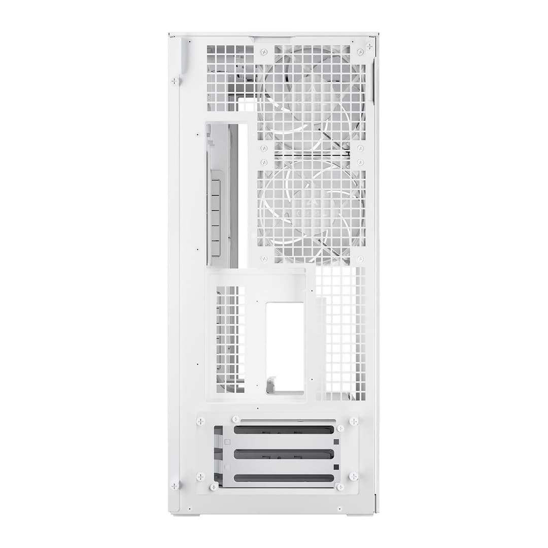 Arctic Xtender ARGB Tempered Glass w/ Vertical GPU Mount Mid Tower PC Case - White - Image 4