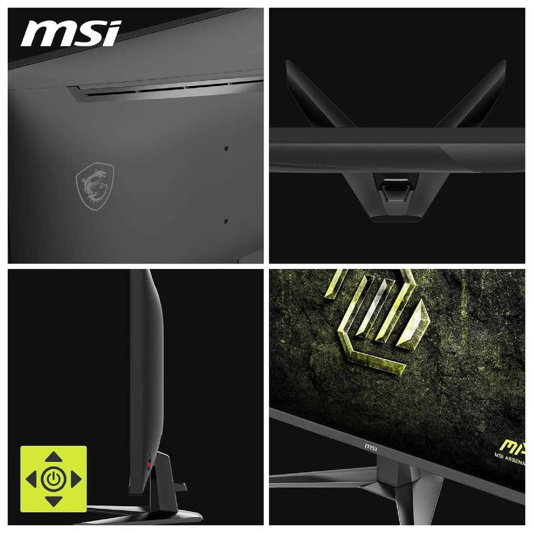 MSI MAG 325QF E18V 32" Rapid VA Quad HD 180Hz 0.5ms HDMI Displayport Gaming Monitor - Image 2