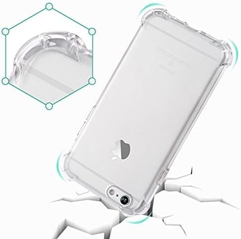 Atouchbo King Kong Anti-Burst Super Protection Shockproof TPU Gel Clear Case for Apple iPhone 7 & Apple iPhone 8