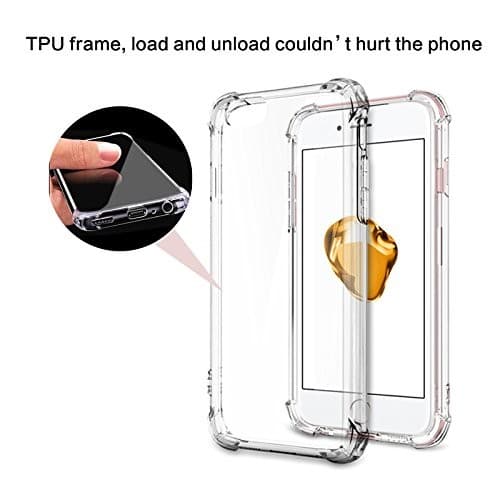 Atouchbo King Kong Anti-Burst Super Protection Shockproof TPU Gel Clear Case for Apple iPhone 7 & Apple iPhone 8 - Image 3