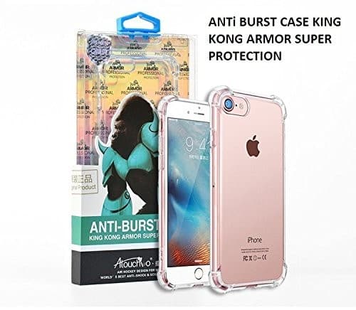 Atouchbo King Kong Anti-Burst Super Protection Shockproof TPU Gel Clear Case for Apple iPhone 7 & Apple iPhone 8 - Image 7