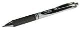 Pentel EnerGel Xm BL77 Retractable Liquid Gel Rollerball Pen, 0.7mm Tip, 0.35mm Line, Black (Pack of 12)