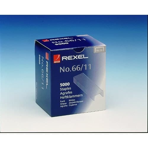 Rexel No. 66/11 Staples (5000) - Image 3