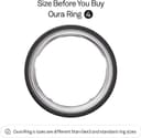 Oura Ring 4 Stealth Smart Ring Size 6 Sleep Heart Rate and Fitness Tracker thumbnail 2