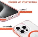 OX Grip Case for iPhone 15 Pro Max – Shockproof MagSafe Cover, Robin Red thumbnail 4