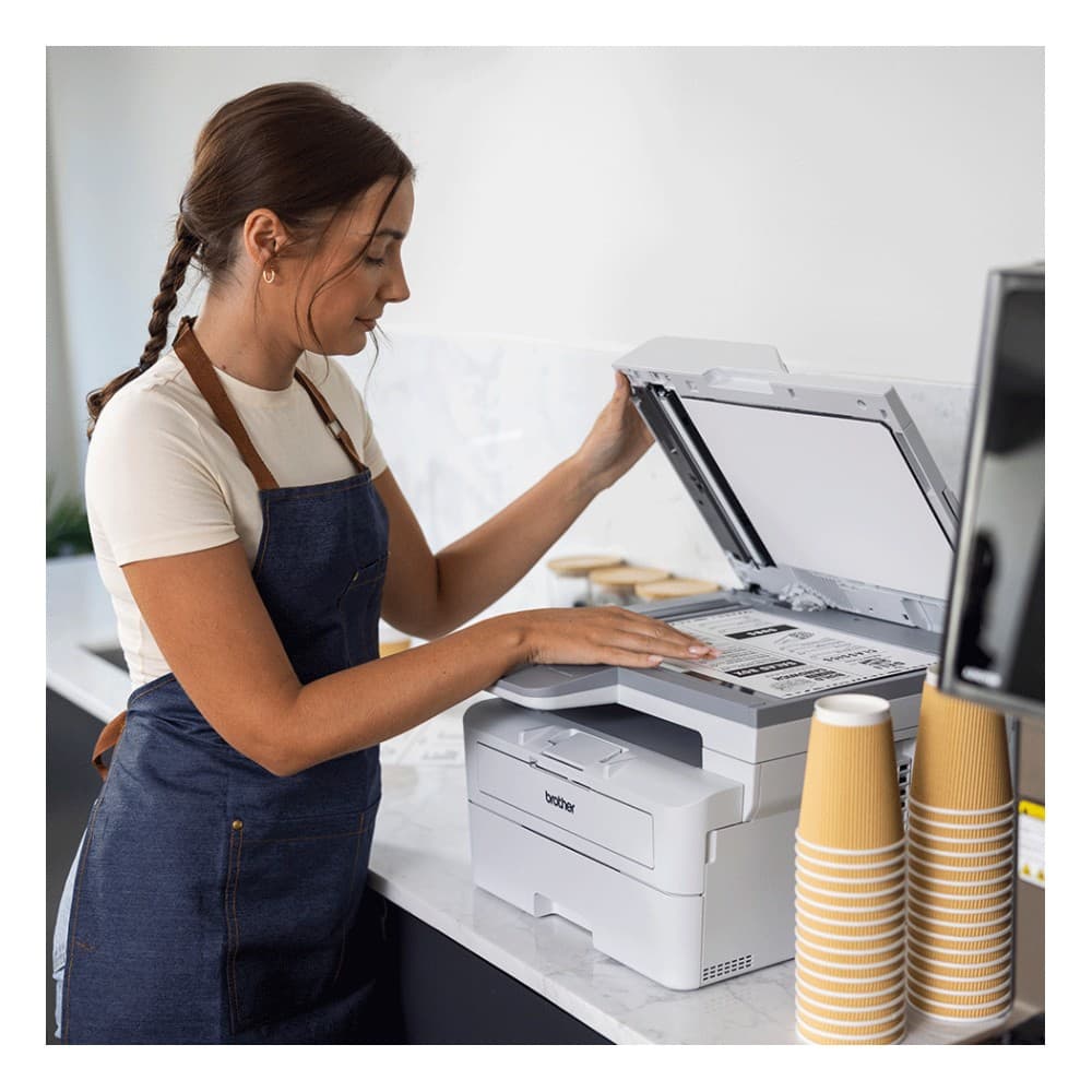 Brother MFC-L2960DW Wireless 1200 x 1200 DPI A4 Mono Multifunction Laser Printer White - Image 4