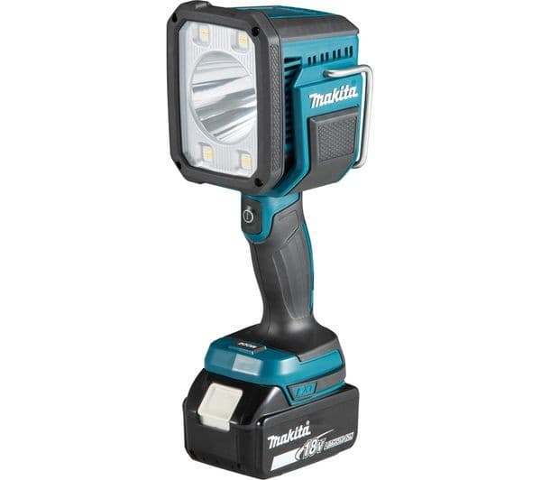 Makita DML812 18V LXT Cordless LED Torch 1250 Lumens Black/Blue (Body Only) - Image 5