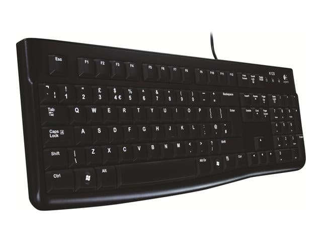 Logitech K120 Wired Keyboard Black - Spanish - Image 1