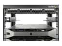 StarTech.com UNIRAILS1UB 1U 19-inch Universal 4-Post Server Rack Rail Kit, 24-36 inch Adjustable Depth, 2 Rails, Black thumbnail 2