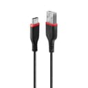 Lindy 36876 USB cable USB 2.0 1 m USB A USB C Black thumbnail 1
