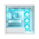 Arctic Xtender ARGB Tempered Glass Mid Tower PC Case - White (without Vertical GPU Mount) thumbnail 6