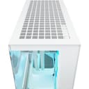 Arctic Xtender ARGB Tempered Glass Mid Tower PC Case - White (without Vertical GPU Mount) thumbnail 7