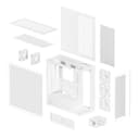 Arctic Xtender ARGB Tempered Glass Mid Tower PC Case - White (without Vertical GPU Mount) thumbnail 10