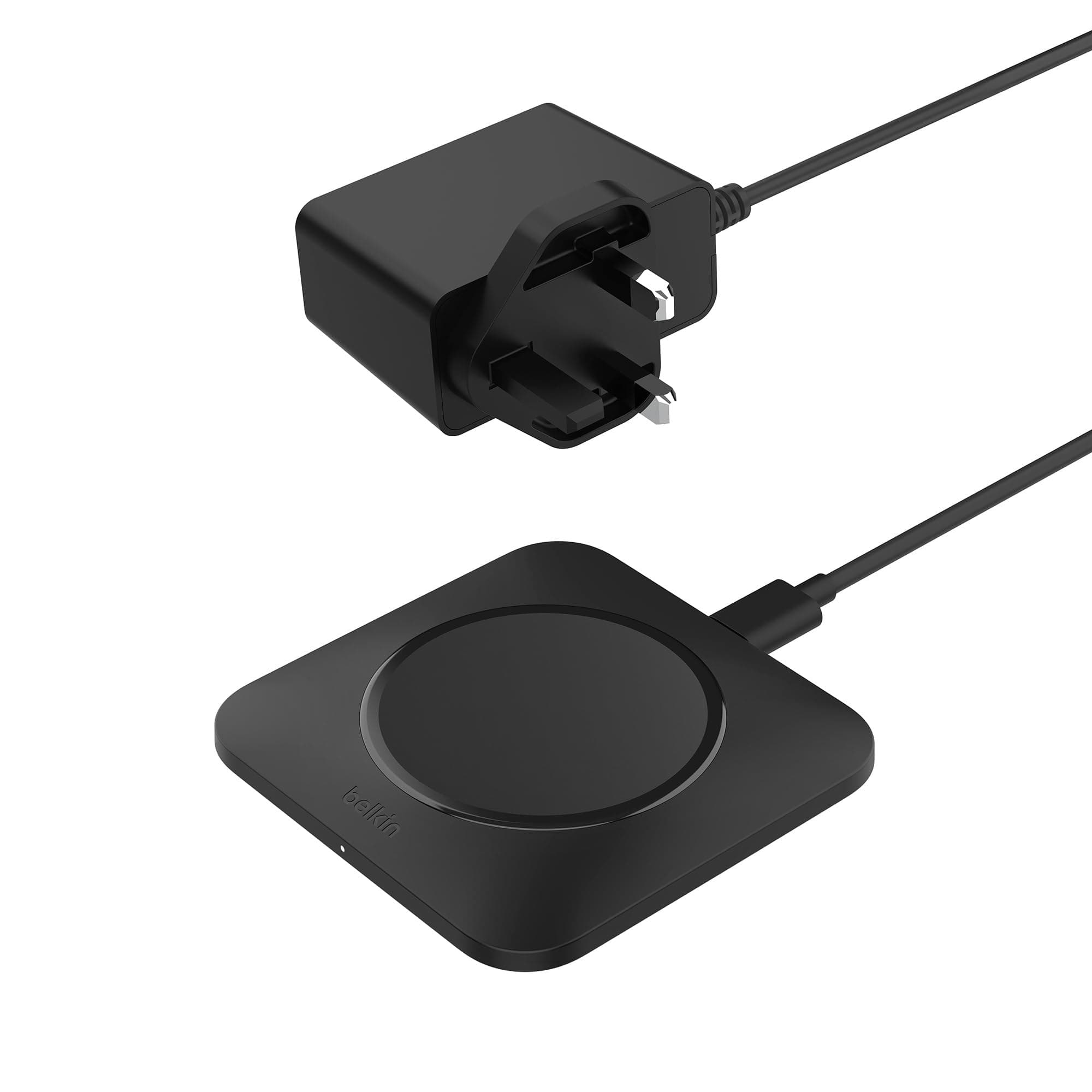 Belkin BoostCharge Pro Universal Easy Align Wireless Charging Pad 15W WIA007myBK - Black