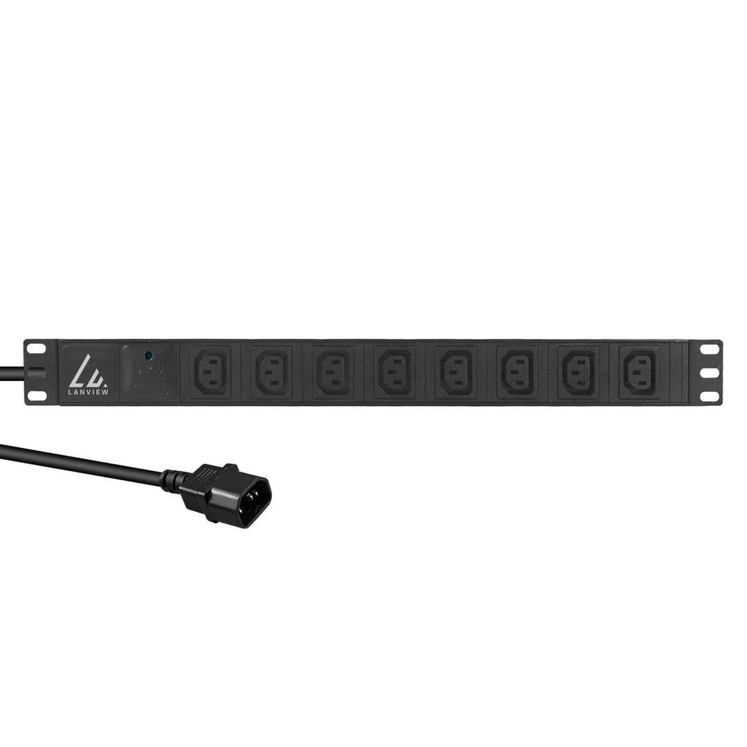 19´´ 8-way c13 outlets with - Image 1