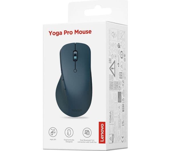 Lenovo Yoga Pro Wireless Bluetooth Optical Mouse GY51P14335 Tidal Teal - Image 7