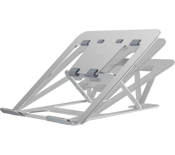 Fellowes Alumia Portable Laptop Stand - Silver - Image 4
