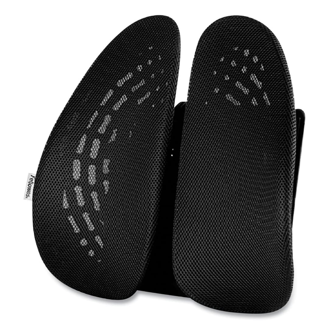 Fellowes Floortex Back Angel Back Support  14 Cm To 23 Cm Height  Black  4 Each/Carton - Image 3