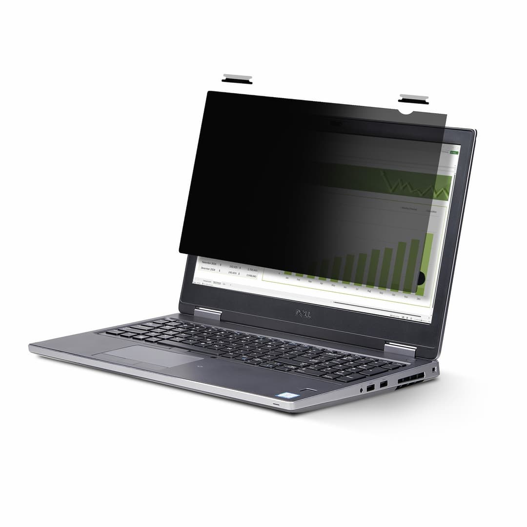 StarTech.com 14-inch 16:10 Flip-Up Privacy Screen with Touch, Anti-Glare Blue Light Filter, Laptop Monitor Screen Protector, +/- 30 Deg. View Angle - Image 1