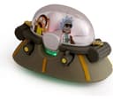 LAZERBUILT Rick & Morty Space Cruiser Wireless Bluetooth Earbuds - Grey & Green thumbnail 5