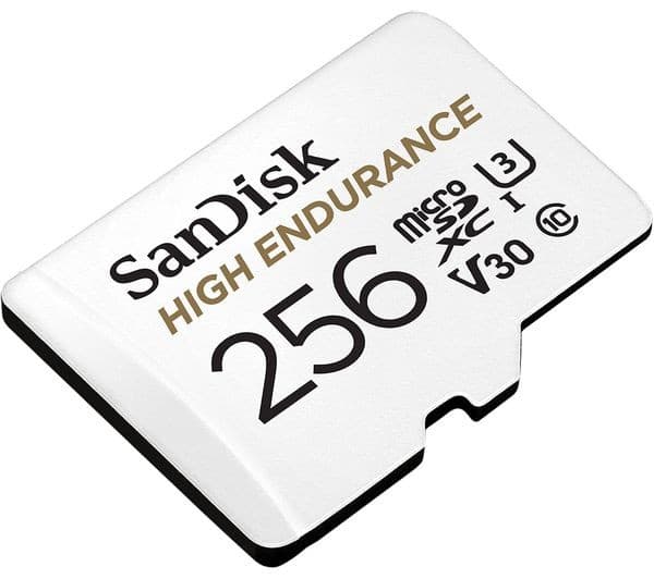 SanDisk High Endurance 256GB microSDXC UHS-I V30 Memory Card with SD Adapter - Image 4