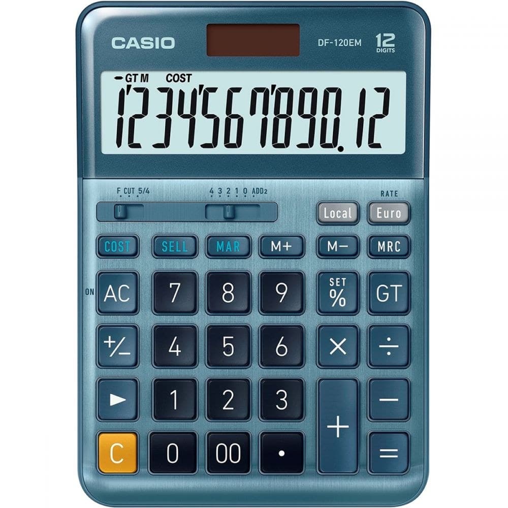 Casio DF-120EM Desktop Calculator - Image 1