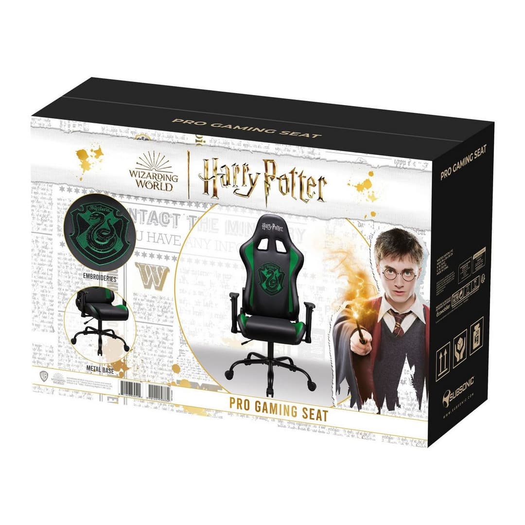 Subsonic Harry Potter Pro Gaming Chair - Slytherin - Image 10