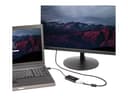 StarTech DP2VGDVHD 3-in-1 DisplayPort to HDMI VGA DVI Adapter Black thumbnail 1