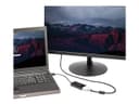StarTech DP2VGDVHD 3-in-1 DisplayPort to HDMI VGA DVI Adapter Black thumbnail 3