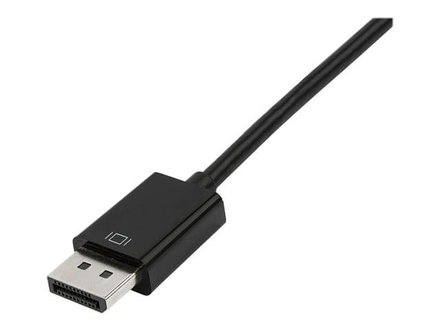 StarTech DP2VGDVHD 3-in-1 DisplayPort to HDMI VGA DVI Adapter Black - Image 6