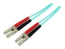 StarTech OM4 Duplex Multimode Fibre Patch Cable LC to LC Aqua 2m thumbnail 4