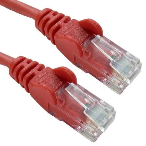 Cables Direct 15m CAT5E Patch Cable (Red) - Image 2