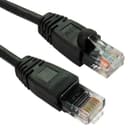 Cables Direct 1m CAT5E Patch Cable (Black) thumbnail 1