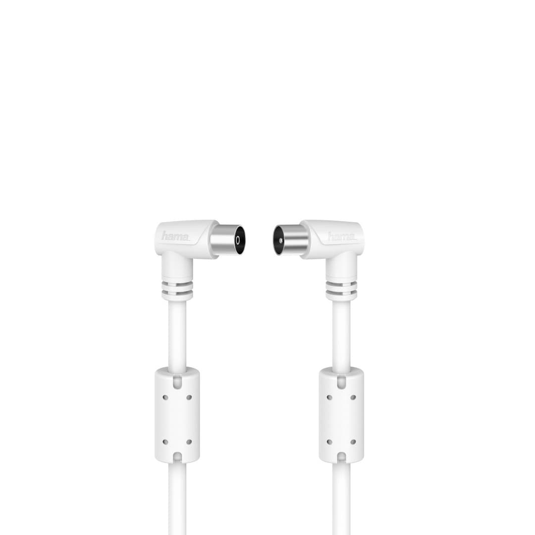 Hama 00205058 coaxial cable 5 m White - Image 1
